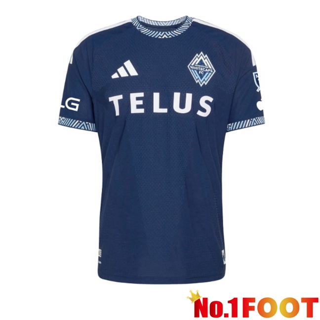 Vancouver Whitecaps Away Soccer Jersey Blue Royal 2026/2027