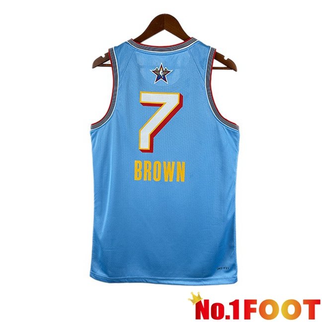 NBA American All-Star (Jaylen Brown 7)Jersey Blue 2024/2025