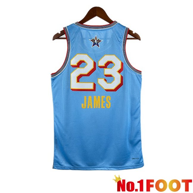 NBA American All-Star (LeBron James 23)Jersey Blue 2024/2025