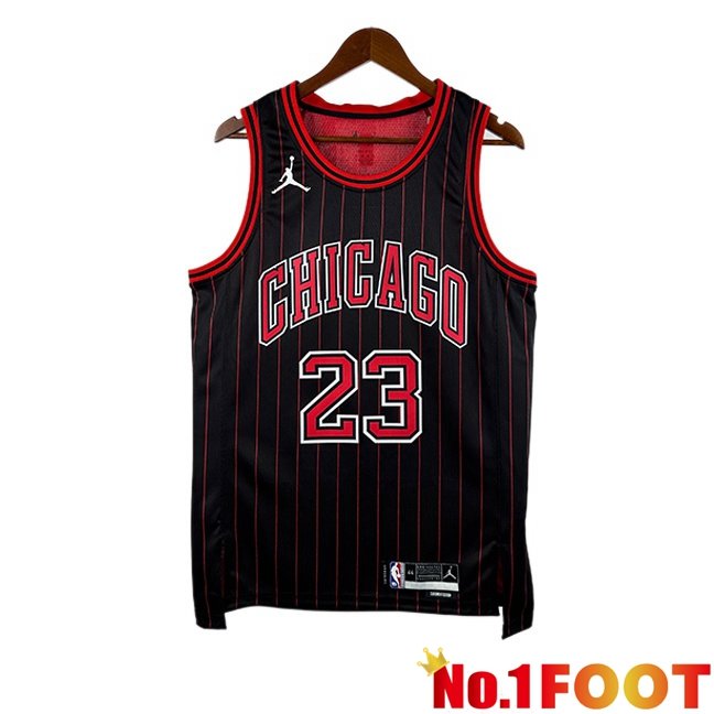NBA Chicago Bulls (Michael Jordan 23)Jersey Black 2025/2026