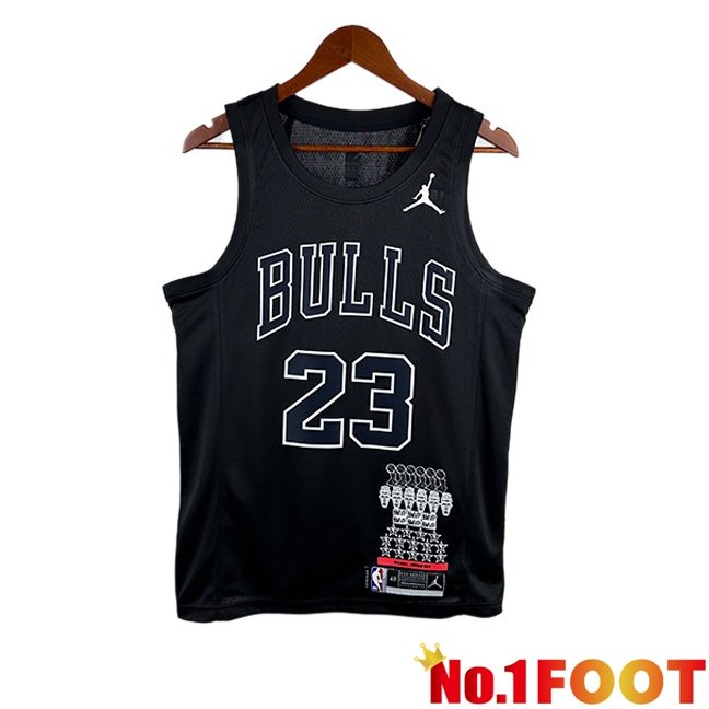 NBA Chicago Bulls (Michael Jordan 23)Jersey Special Edition Black 2025/2026