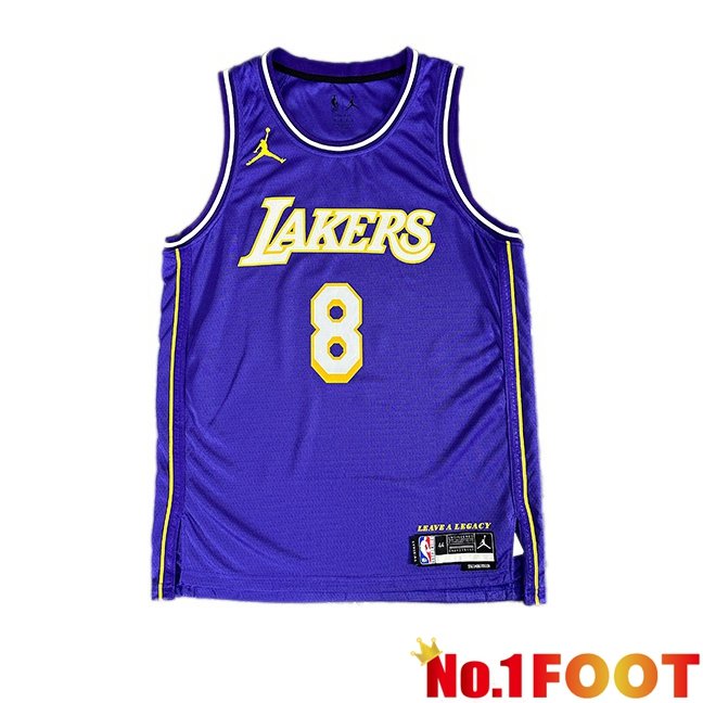 NBA Los Angeles Lakers (Kobe Bryant 8)Jersey Purple 2025/2026