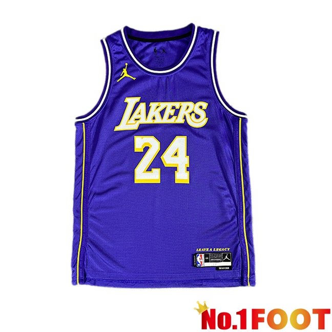 NBA Los Angeles Lakers (Kobe Bryant 24)Jersey Purple 2025/2026