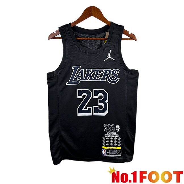 NBA Los Angeles Lakers (LeBron James 23)Jersey Special Edition Black