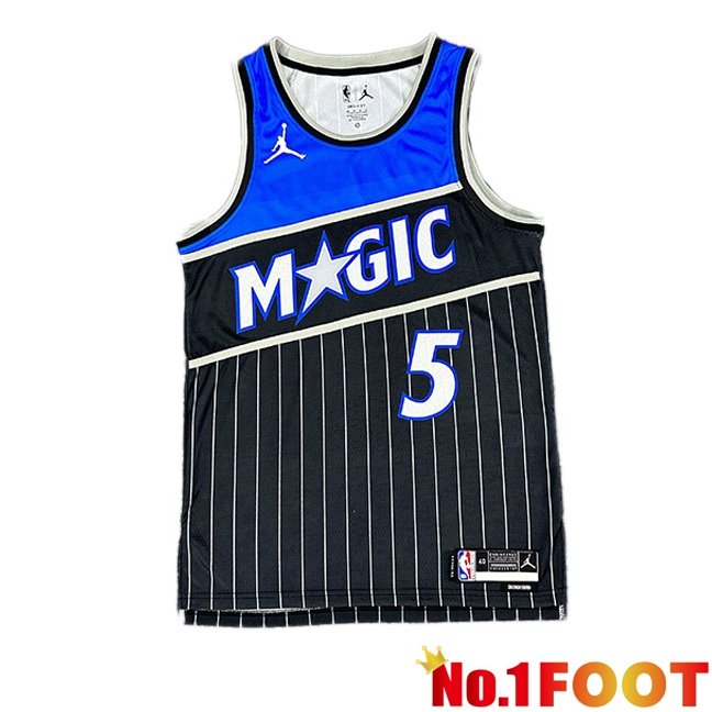 NBA Orlando Magic (Paolo Banchero 5)Jersey Black 2025/2026