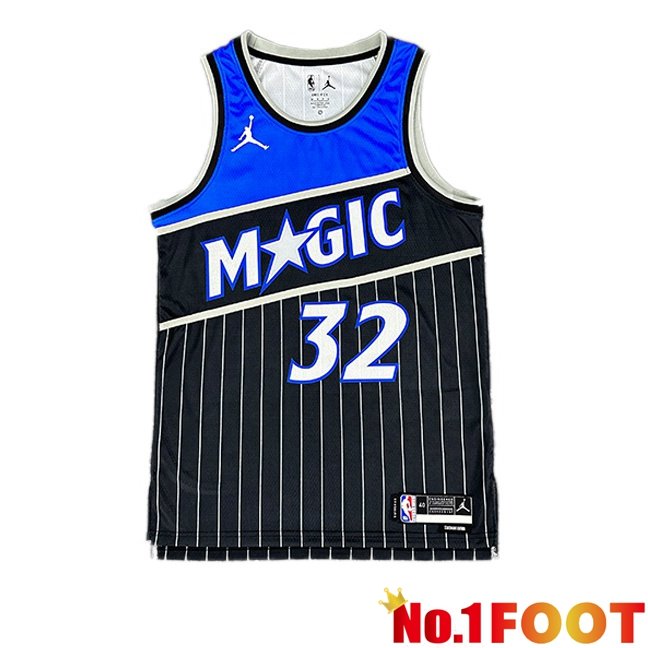 NBA Orlando Magic (Shaquille O'Neal 32)Jersey Black 2025/2026
