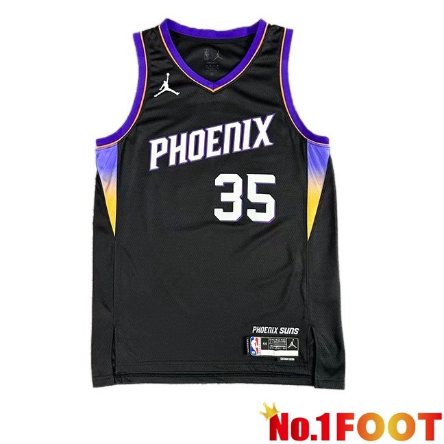NBA Phoenix Suns (Kevin Durant 35)Jersey Black 2025/2026