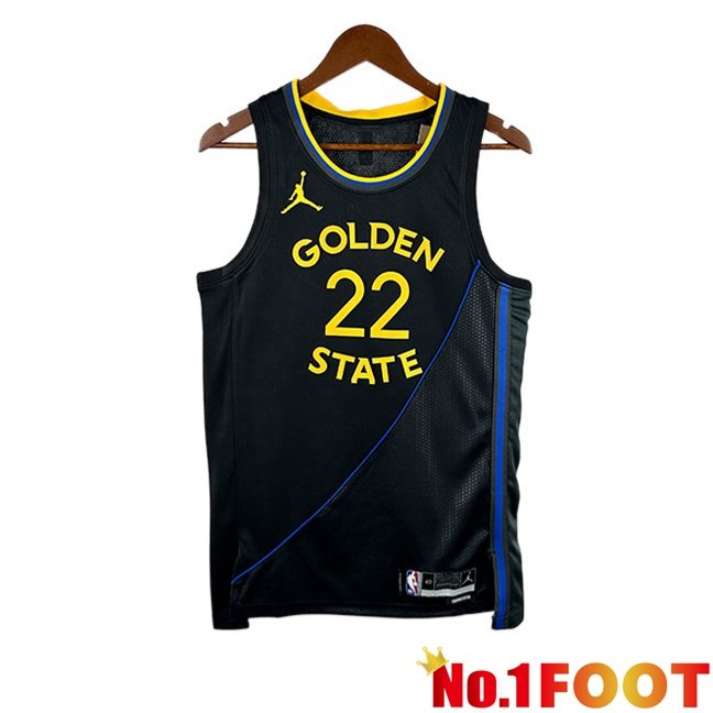 NBA Golden State Warriors (Andrew Wiggins 22)Jersey Black 2024/2025