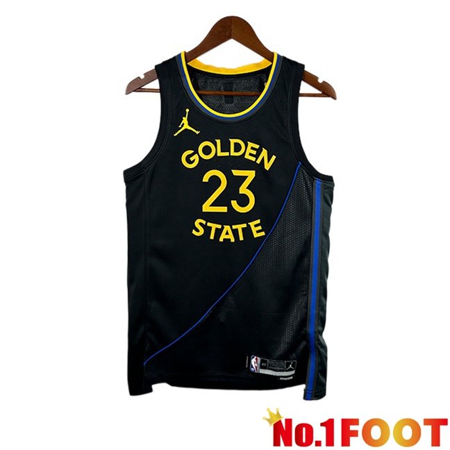 NBA Golden State Warriors (Draymond Green 23)Jersey Black 2024/2025