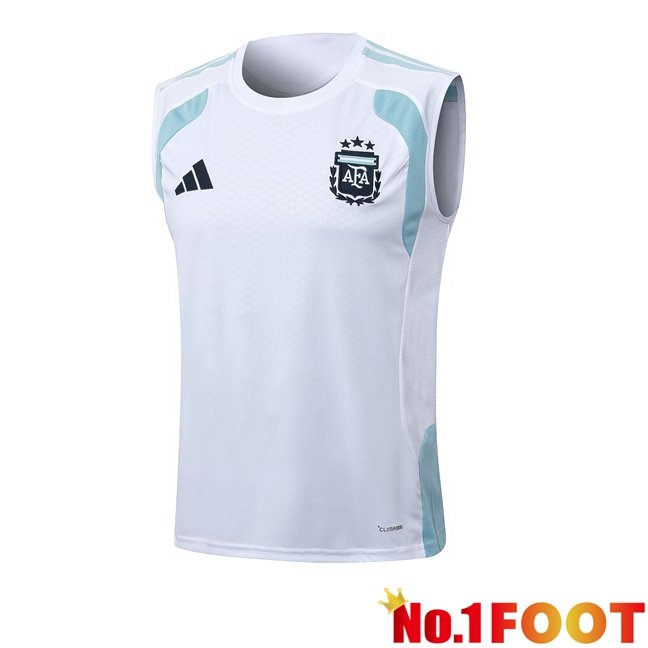 Argentina Soccer Vest White 2026/2027
