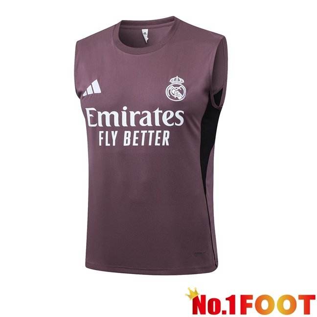 Real Madrid Soccer Vest Purple 2026/2027
