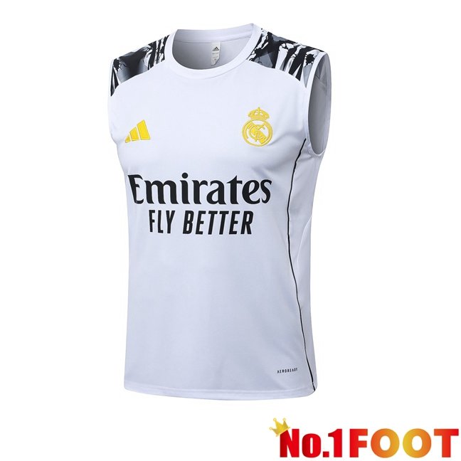 Real Madrid Soccer Vest White 2026/2027