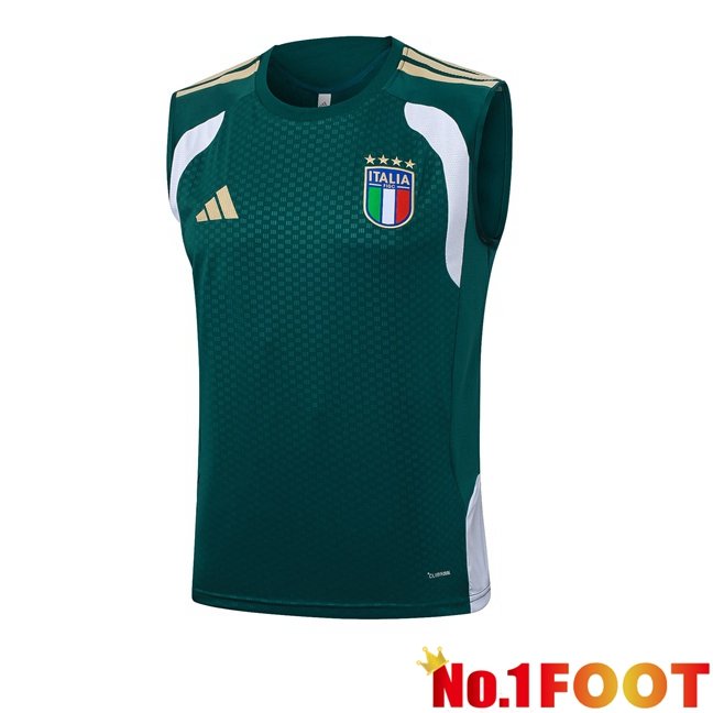 Italy Soccer Vest Green 2026/2027