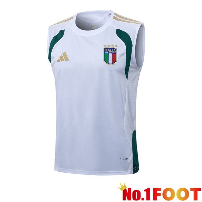 Italy Soccer Vest White 2026/2027