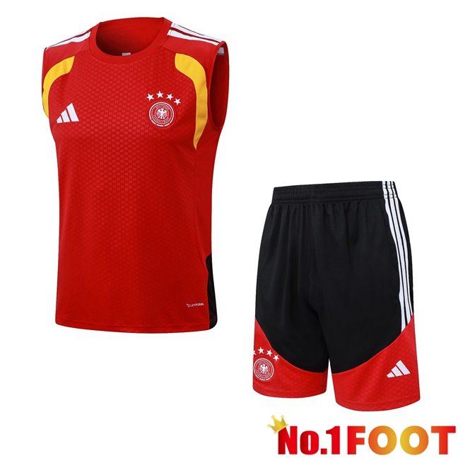 Germany Soccer Vest + Shorts Red 2026/2027