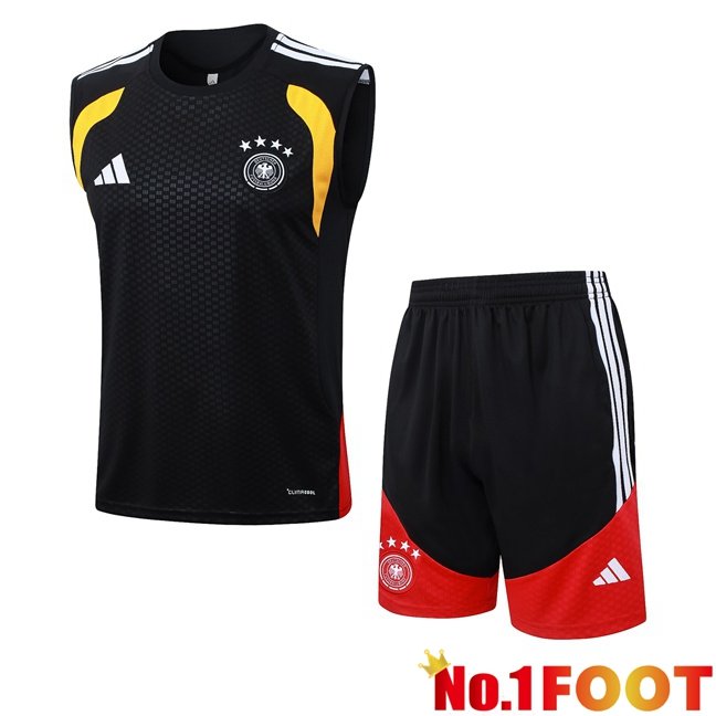 Germany Soccer Vest + Shorts Black 2026/2027