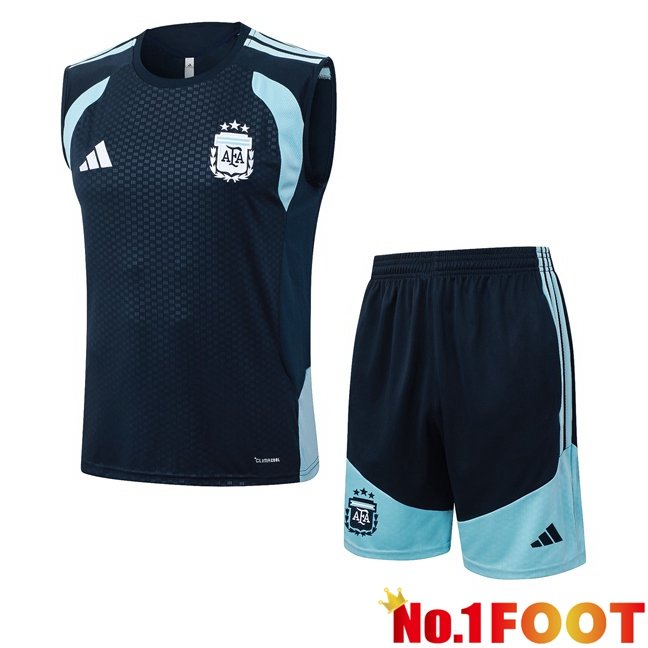 Argentina Soccer Vest + Shorts Blue Royal 2026/2027