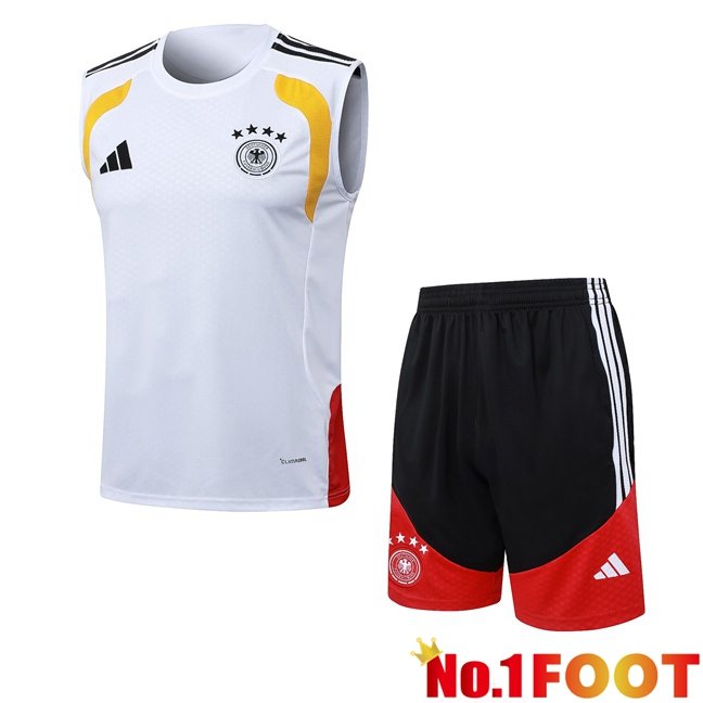 Germany Soccer Vest + Shorts White 2026/2027