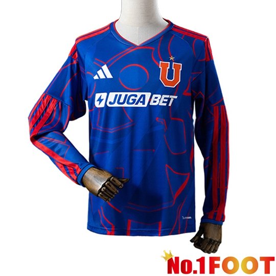 Universidad de Chile Home Soccer Jersey Long sleeve 2026/2027
