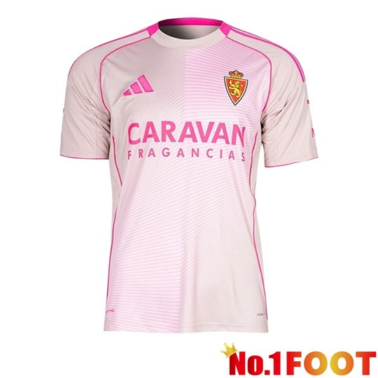 Real Zaragoza Fourth Soccer Jersey 2025/2026