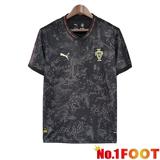 Portugal Soccer Jersey Special Edition Black 2026/2027