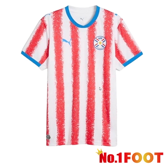 Paraguay Home Soccer Jersey 2026/2027