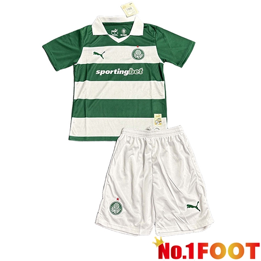 Palmeiras Kids Soccer Jersey Special Edition Green/White 2026/2027
