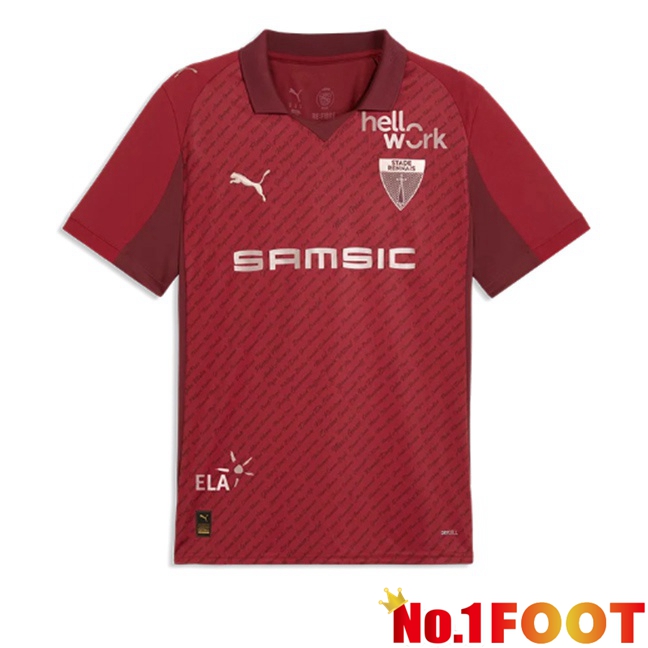 Stade Rennais Soccer Jersey 125th Anniversary Edition Red 2025/2026