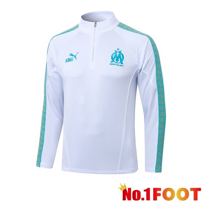 Marseille OM Training Sweatshirt White 2026/2027