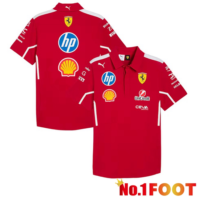 Formule 1 Ferrari Polo Red 2025/2026