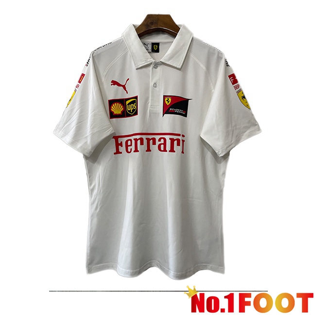 Formule 1 Ferrari Polo White 2025/2026
