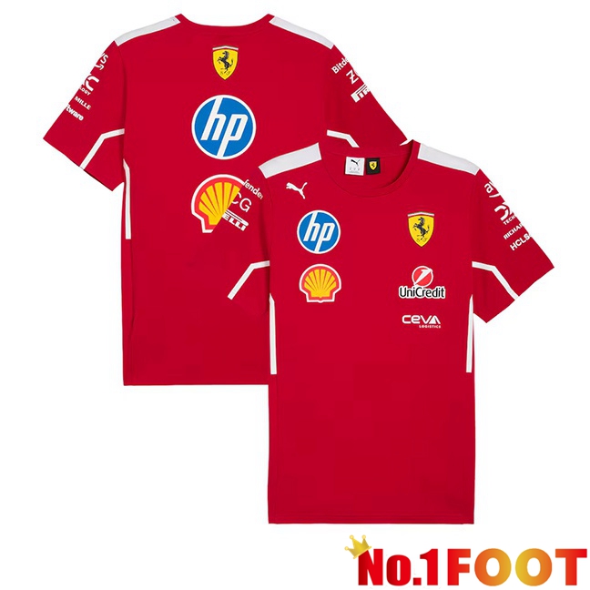 Formule 1 Ferrari Jersey Red 2025/2026