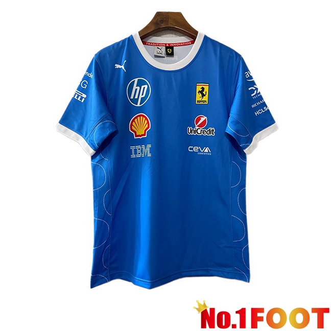 Formule 1 Ferrari Jersey Blue 2025/2026