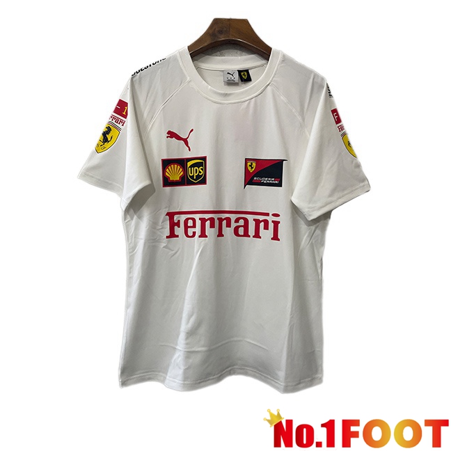 Formule 1 Ferrari Jersey White 2025/2026