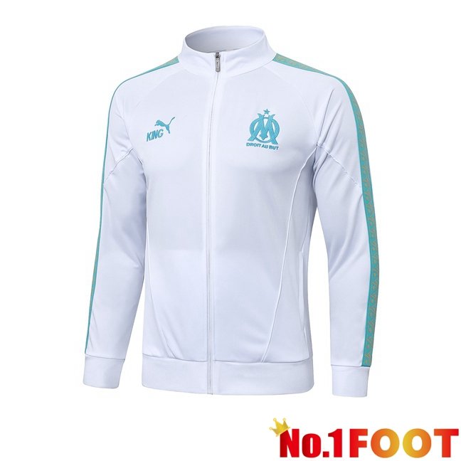 Marseille OM Training Jacket White 2026/2027
