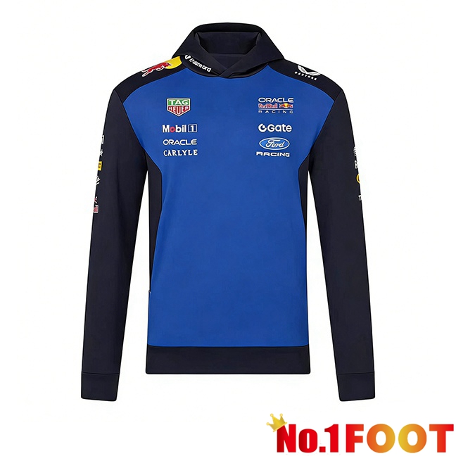 Formule 1 Red Bull Racing Training Sweatshirt Hoodie Blue 2025/2026