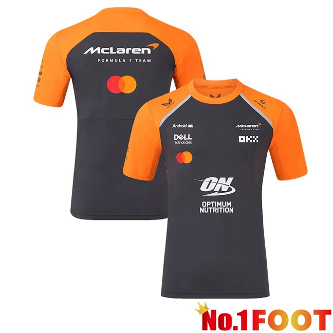 Formule 1 McLaren Jersey Blue Royal Orange 2025/2026