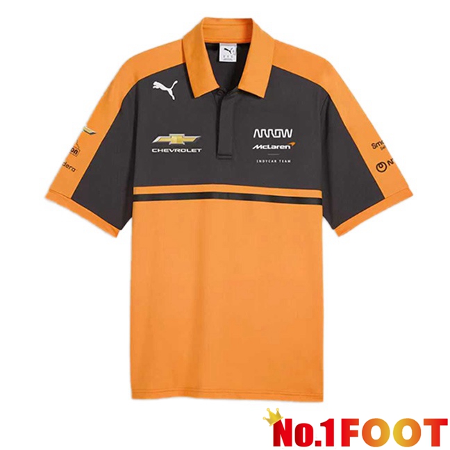 Formule 1 McLaren Polo Blue Royal Orange 2025/2026
