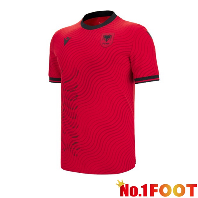 Albania Home Soccer Jersey Red 2026/2027