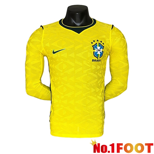 Brazil Home Soccer Jersey Long sleeve 2026/2027