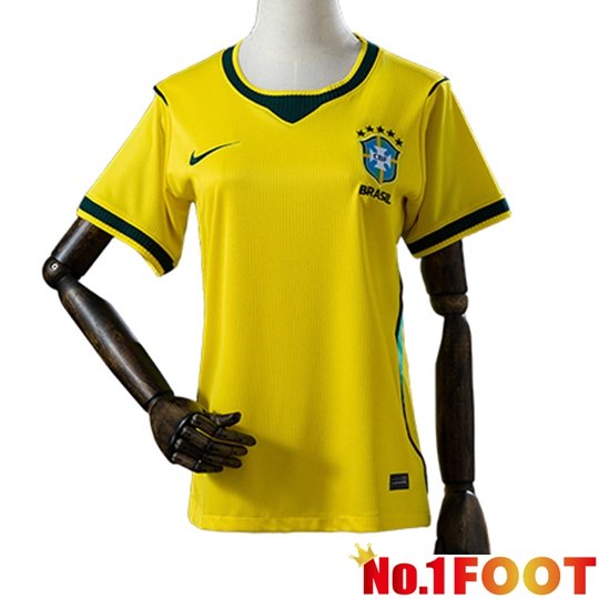 Brazil Women Home Soccer Jersey Soccer World Cup 2026