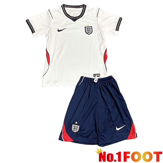 England Kids Home Soccer Jersey 2026/2027
