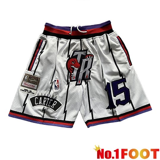 NBA Toronto Raptors Shorts White 2025/2026