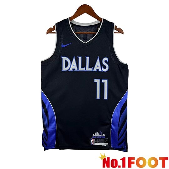 Dallas Mavericks (IRVING #11) Jersey Black/Blue 2025/2026