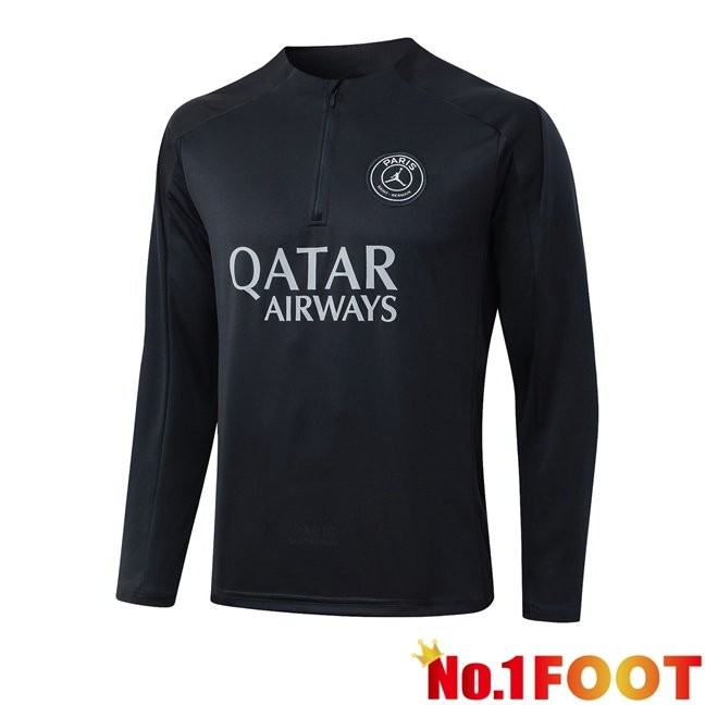 Paris PSG Training Sweatshirt Black 2026/2027