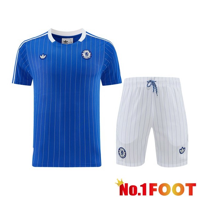 FC Chelsea kit Training T Shirt + Shorts Blue 2026/2027