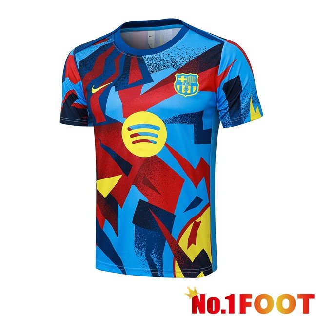 FC Barcelona Training T Shirt Blue Red 2026/2027