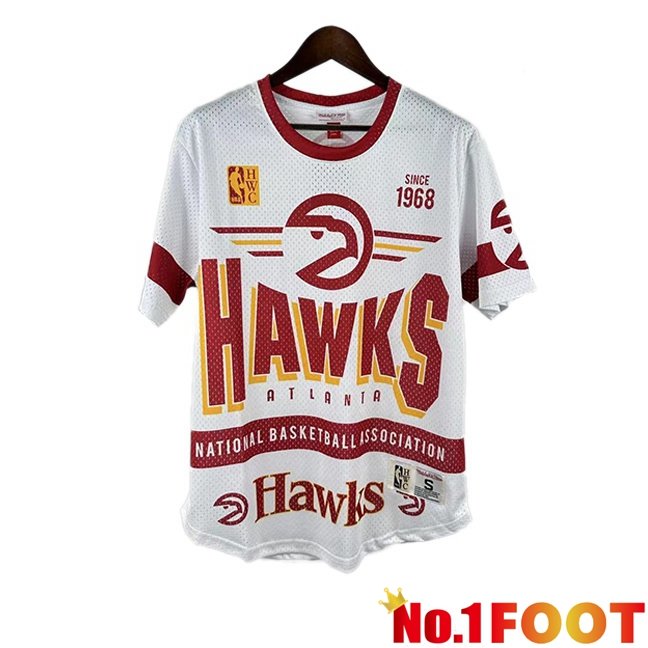 NBA Atlanta Hawks Jersey Special Edition Retro White Red 2025/2026