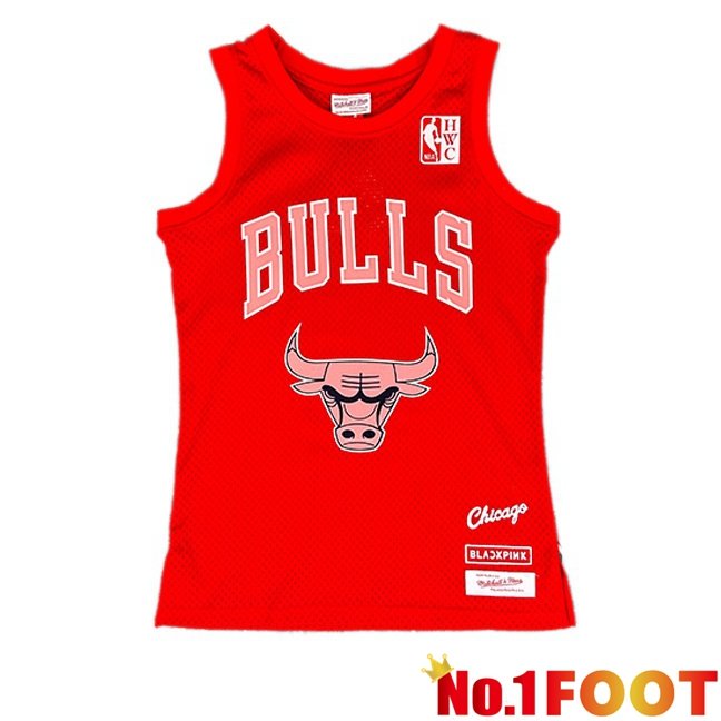 NBA Chicago Bulls Blackpink Jersey Special Edition Red 2025/2026