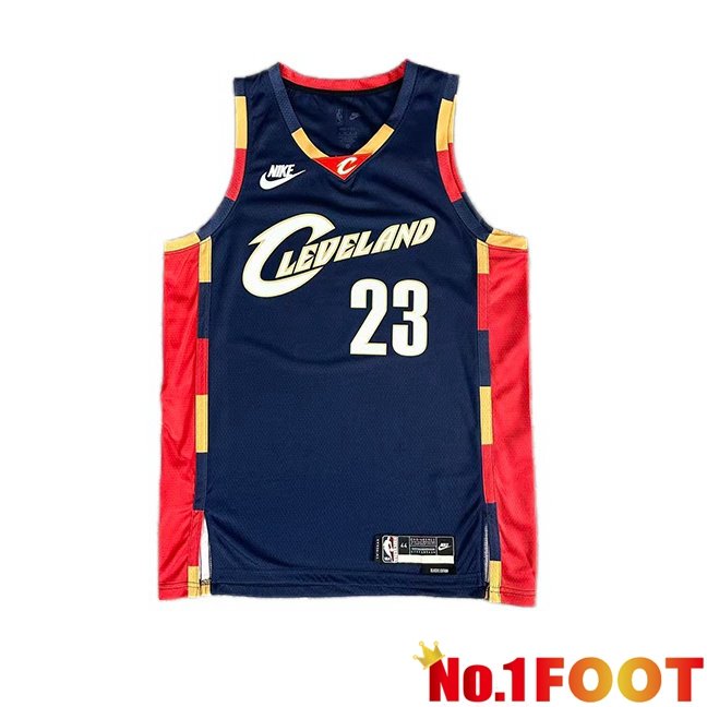 NBA Cleveland Cavaliers (LeBron James 23)Jersey Retro Blue Royal 2006-2009